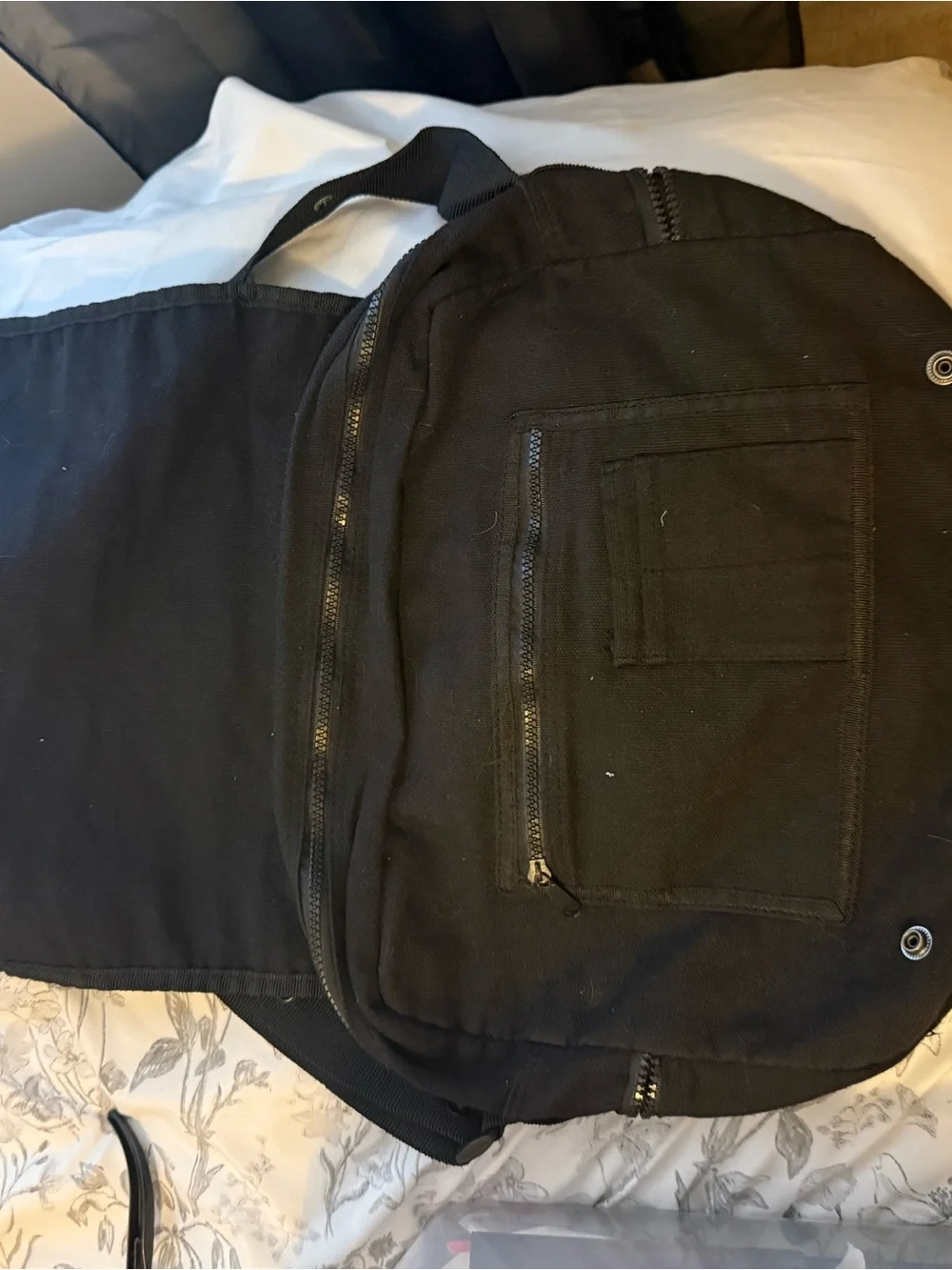 MCR The Black Parade Black Canvas Messenger Bag. My Chemical Romance